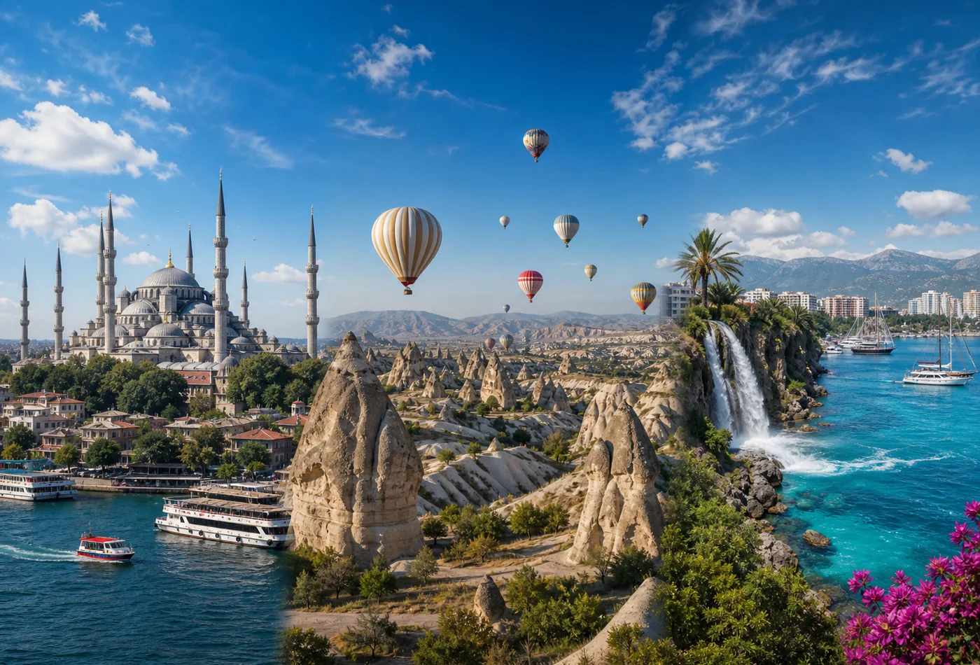 Istanbul - Cappadocia - Antalya Boutique Tour Travel Guide